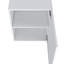 Armoire murale blanche à 1 porte - Libère de l'espace dans les espaces compacts, espace-porte, choix pratique-567239573