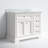 Amiri 37'' Single Bathroom Vanity with Marble Top-996955368