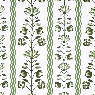 Schumacher x Marie-Anne Oudejans Delft Waves Wallpaper