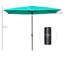 Parasol de marché rectangulaire Kaliope-1423119500
