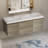 Wall-Mounted Bathroom Vanity with Double Sinks-232756475