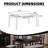 Modern Rectangular Lift-top Storage Dining Table With Drawer, Walnut, 66 Inch - Seats 6