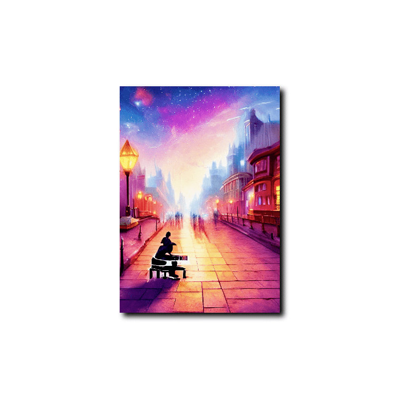 No Frame Print, 29.7cm H x 21cm W