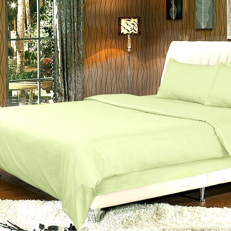 Modern & Contemporary Duvet Cover, Full, Green
