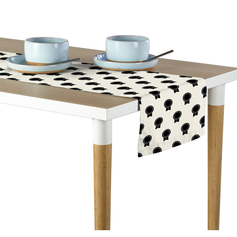 Escudero Geometric Table Runner, 108" L x 14" W
