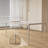 Simple rock plate dining table sets-106884043-106884042