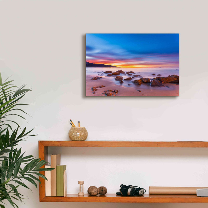 «Mussel Shoals Morning» par Chris Moyer, estampe numérique sur toile, H 12 po x l 18 po x P 0,75 po
