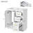 30'' Single Bathroom Vanity With Ceramic Sink Combo-1923534270
