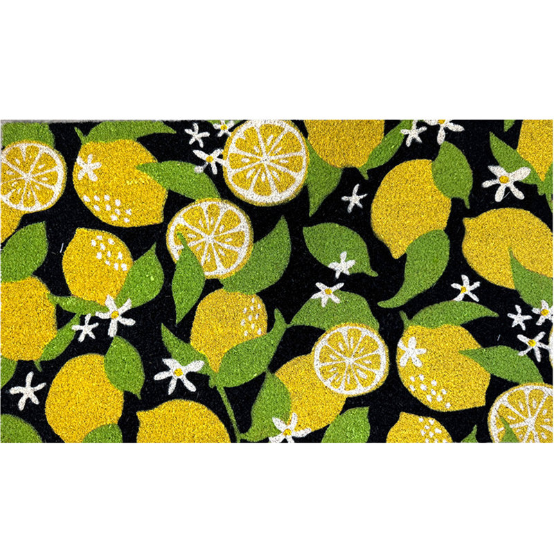 Paillasson citrons