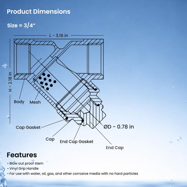 Dimensions du produit