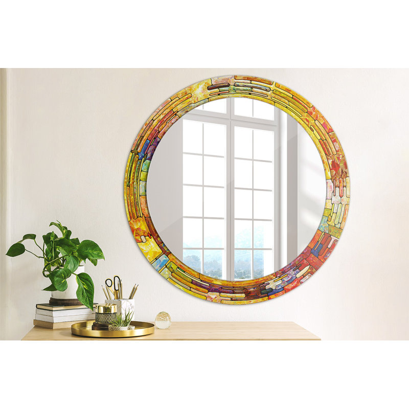 Huldar Glass Flat Wall Mirror