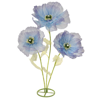 Silk Artificial Flowers, Tall Decorative Faux Stems for Home Decor, Wedding Centerpieces, Living Room Styling, Event Decorations