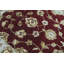 Hand-Knotted High-Quality Red and Cream Runner