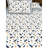 Blue Space Theme Kids Cotton Bedsheet Set