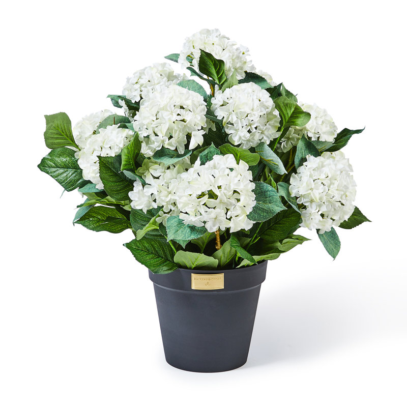 Pink Hydrangea Urn Filler, White