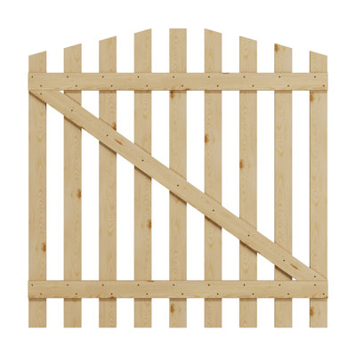 Adelheid Gate Fencing with 1 Panel(s) Included