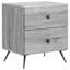 43cm W Manufactured Wood Bedside Table-715590114