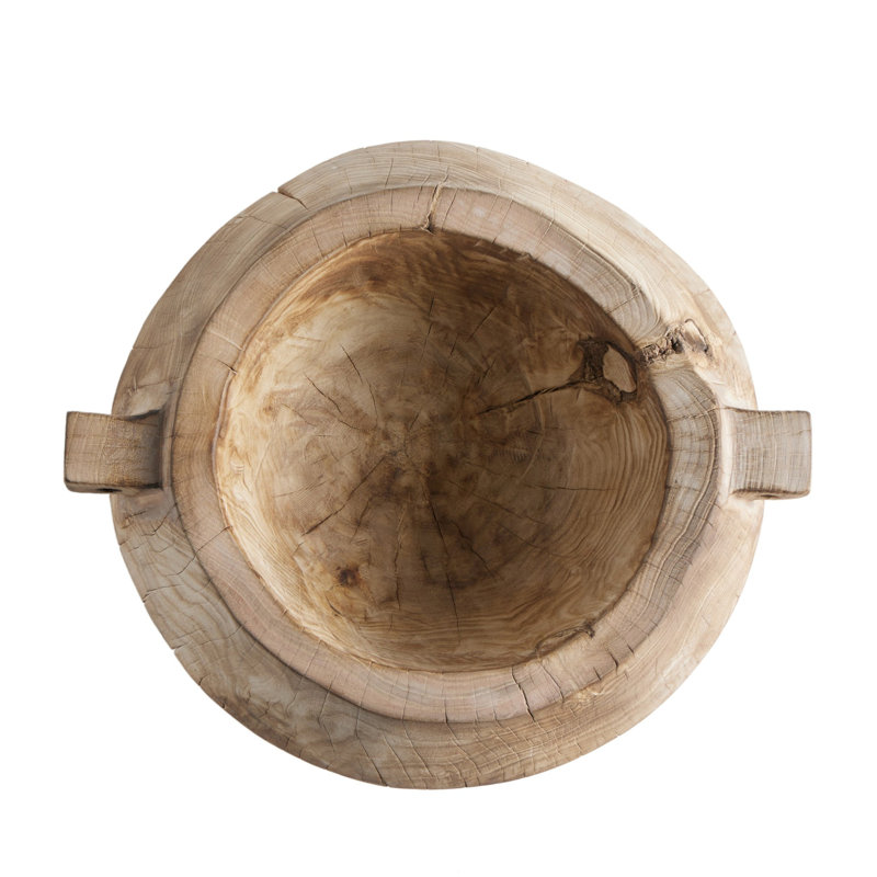 Shaw Wood Decorative Bowl, Brown