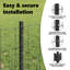 Euro Fence With 11 U Posts Steel-1996571403-1996571401