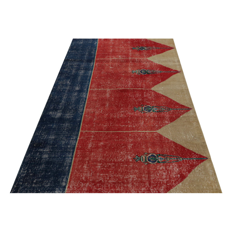 One-of-a-Kind 4'6" X 7'9" Hand Knotted Area Rug