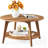 2 Tier Round Coffee Table-1270542828