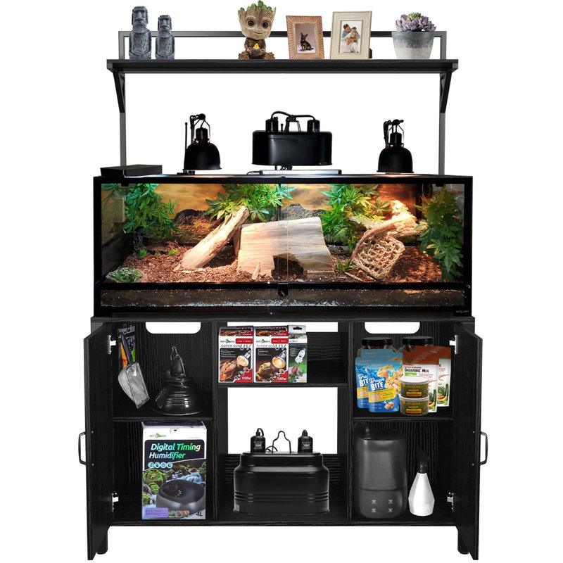 Support pour reptile 48 po x 24 po x 69,5 po