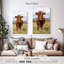 Vache de campagne anglaise brun Brampt-108393007