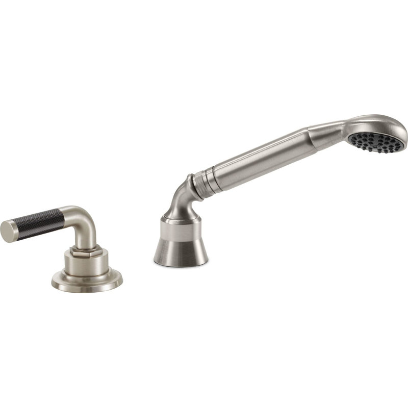 Descanso Tub Filler with Diverter, Satin Nickel