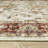 Silas Vintage Bordered Traditional Ivory/Red Washable Area Rug Mat-308640879