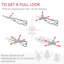 7.5' Tall Unlit Snow Flocked Artificial Christmas Tree Slim Pencil Xmas Tree With Pine Shape And Realistic Branches, Pink