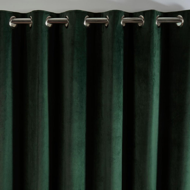 Baford Room Darkening Curtain Pair, Green, 168 W x 229 D cm