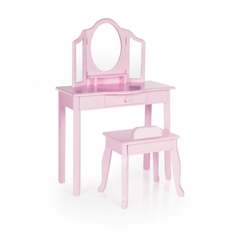The Dress up Kids Classic Vanity Set, Pink