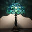 Lampe de table Tiffany W12 H19 Inch
