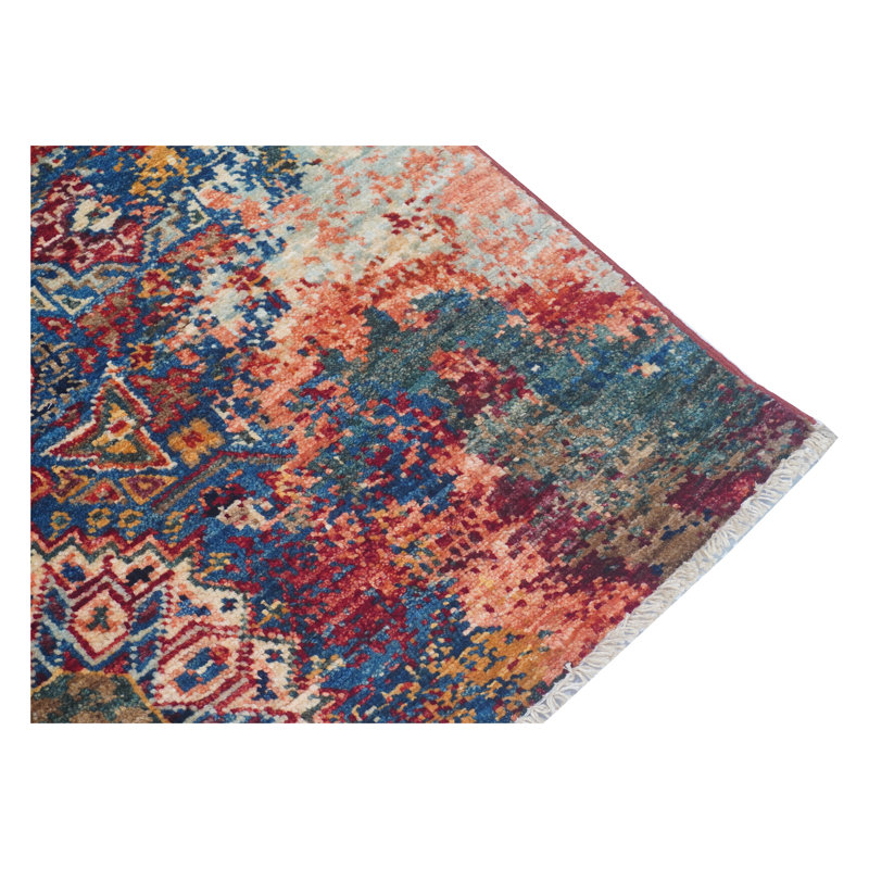 One-of-a-Kind 2'8" x 4'4" Hand Knotted Area Rug
