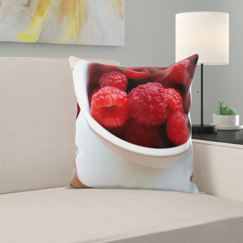 Coussin raspberries