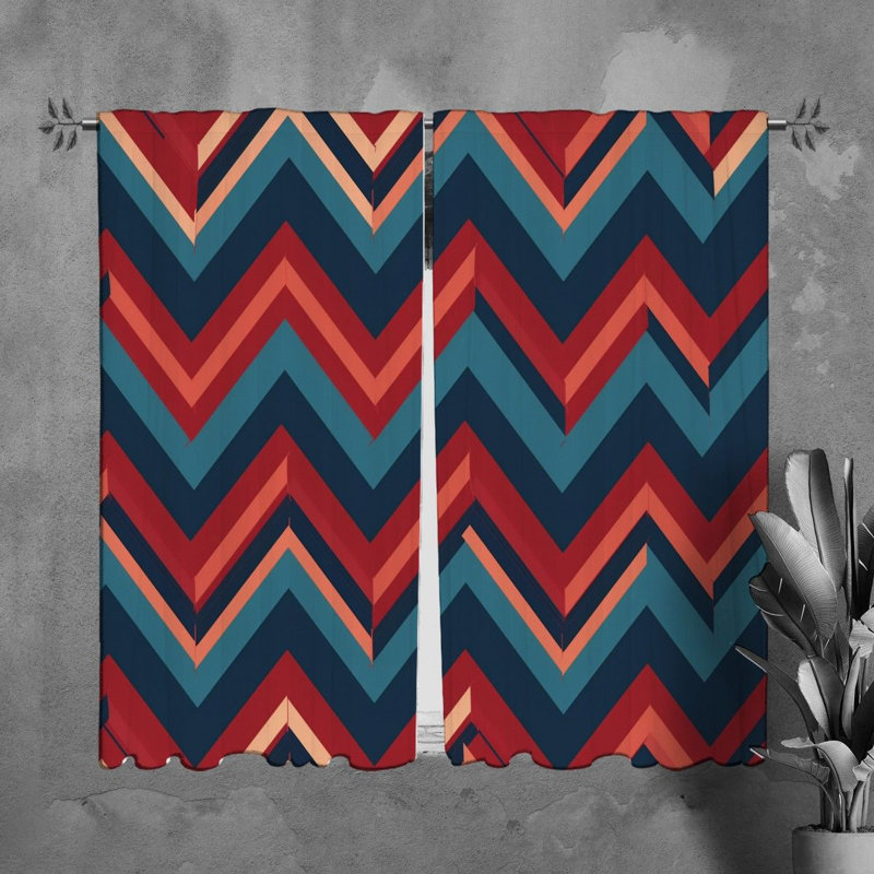 Paire de rideaux obscurcissant en polyester Juleeanna, L 40 po x L 82 po