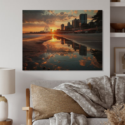 Myrtle Beach South II On Wood Print -  Dovecove, 88B4F19C132E45DA8F22282BDA1D8F10