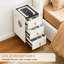 30.5cm W Manufactured Wood Bedside Table