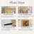 Lighted Curio Cabinet 71" Vintage Glass Display Case with Adjustable Shelves, 4 Tempered Glass Doors, Bulb Included, Wooden Square Wine Bar China Cabinet for Living Room Liquor Storage-105678888