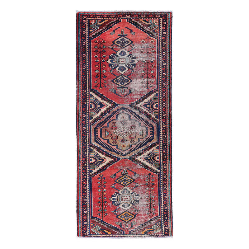 Persian Antique Sarab runner 3'5"X 9'2"