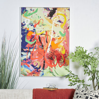 " Splatter Abstract " Painting Print