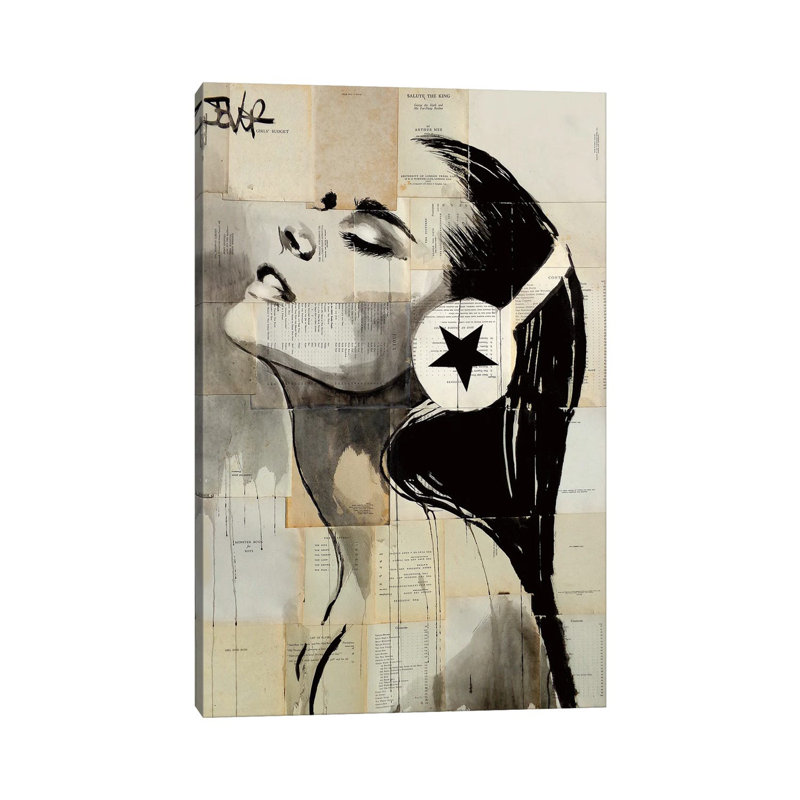 Break Through by Loui Jover - Wrapped Canvas Painting, 20.32 cm H x 30.48 cm W