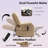 Carollynn Faux Leather Reclining, Dual Motor Lay Flat with Heat & Massage-1473388507