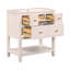 30'' Bathroom Vanity with Resin Sink Combo, Free Standing Single Vanity Set with 5 Drawers-111123988