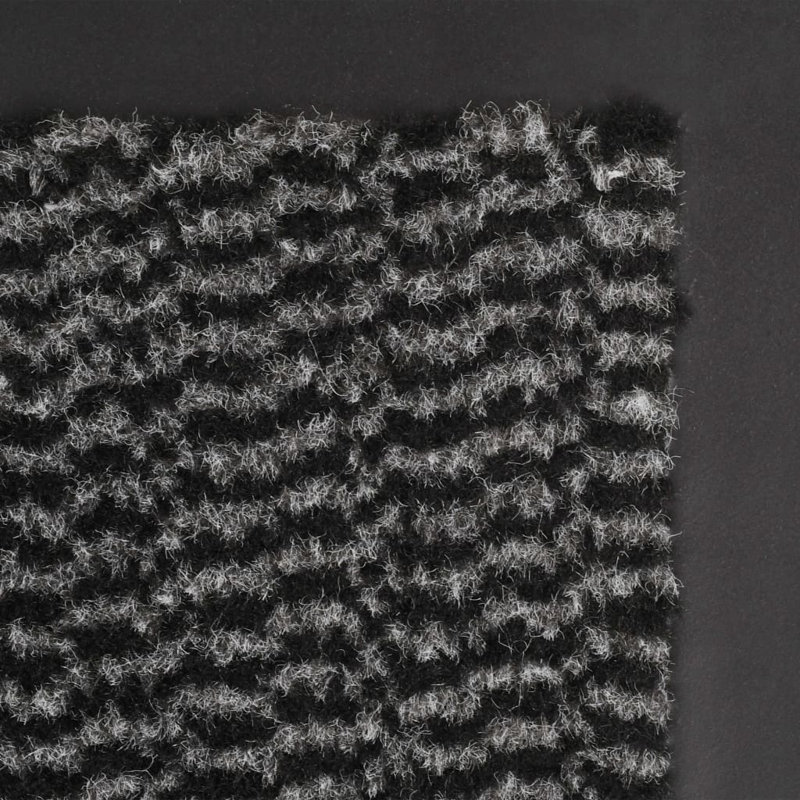 Branco Non-Slip Doormat, 90cm W x 150cm L, Anthracite
