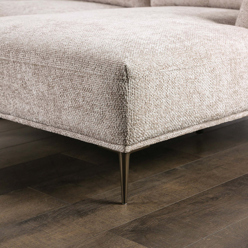 Canapé modulaire Kertu, Chenille crème