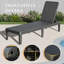 Ensemble de chaises longues pour piscine, ensemble de 2 chaises longues d'extérieur avec dossier à 6 positions réglables-2002253494