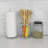 Metal Round Utensil Crock-1574923964