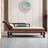 73.62"New Chinese-style red-brown solid wood imperial chair