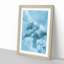 Peaceful Blues in Abstract - Picture Frame Graphic Art Print-55739133-55739134